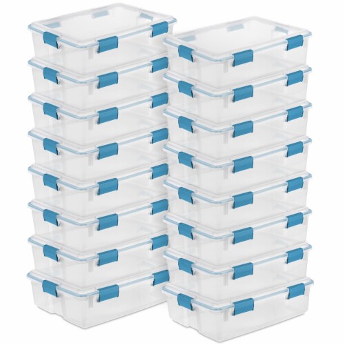 Clear tote discount bin