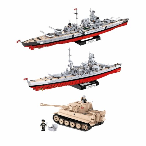 COBI WWII Historical Collection Bundle w/ Tank & 2 Block Kits, Piece Kroger