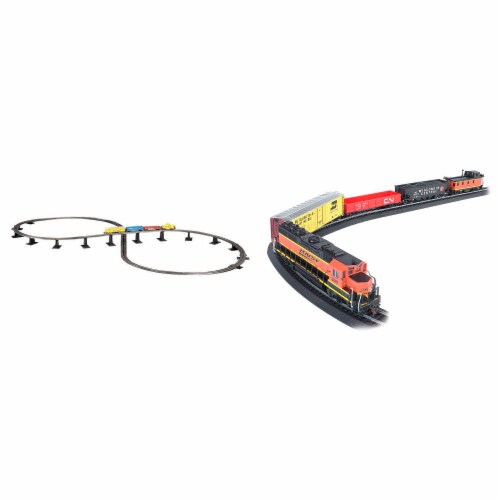 Bachmann Trains Rail Chief BNSF Train Set OverUnder Figure 8 EZ Track Pack HO 2 Piece Fry s Food Stores