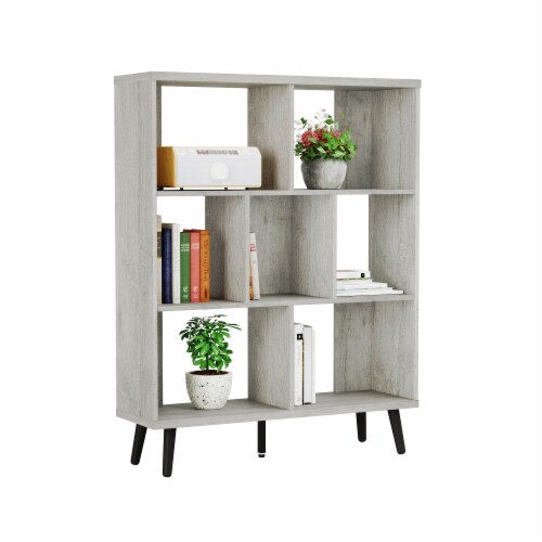 Light wood shop cube organizer