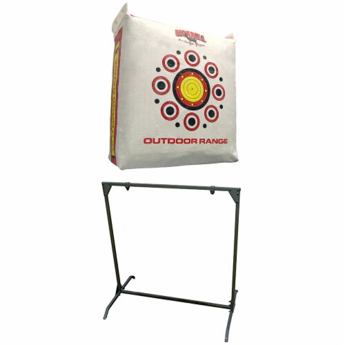 Diy archery sales bag target stand
