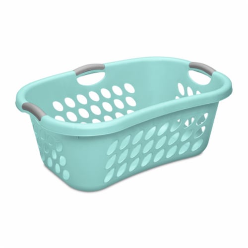 Sterilite Ultra HipHold 1.25 Bushel Plastic Stackable Laundry Basket ...