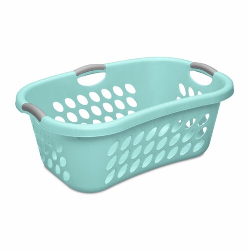 Sterilite Multi-Size Plastic Stackable Storage Basket Bundle, White