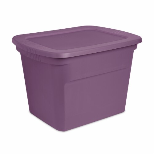 Plastic Shopping Stackable Crates 60 Gallon Storage Container