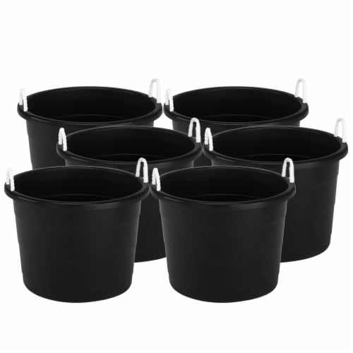 Deep best sale plastic buckets