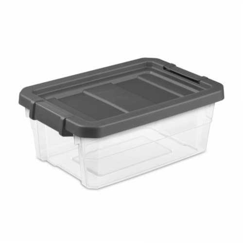 Sterilite 12 Qt Plastic Storage Bin Container Clear Gasket Sealed Box, (6  Pack), 6pk - Fry's Food Stores