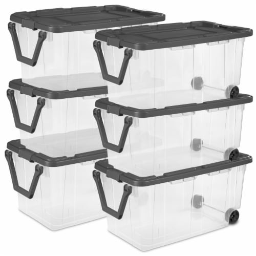 160 Qt. Wheeled Storage Box