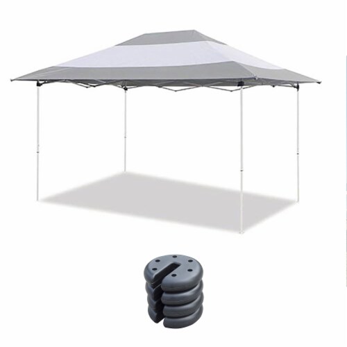 Z Shade 14 x 10 Foot Prestige Instant Shade Canopy Leg Weight Plates Set of 4 2 Piece Gerbes Super Markets