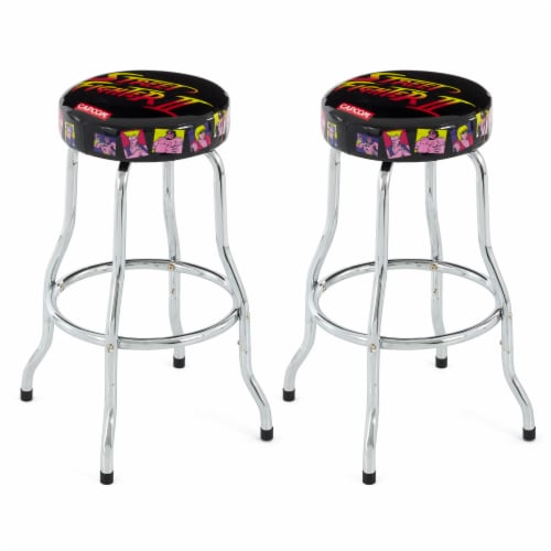 Arcade1UP Street Fighter II Adjustable Height Steel Padded Arcade1UP Street Fighter II Adjustable Height Steel Padded