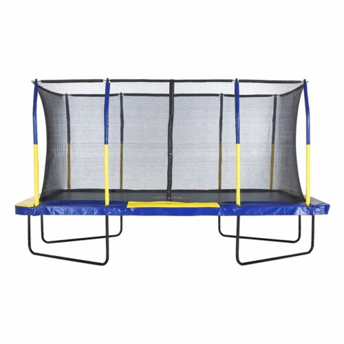 Machrus Upper Bounce 12 Foot Round Outdoor Trampoline Set with