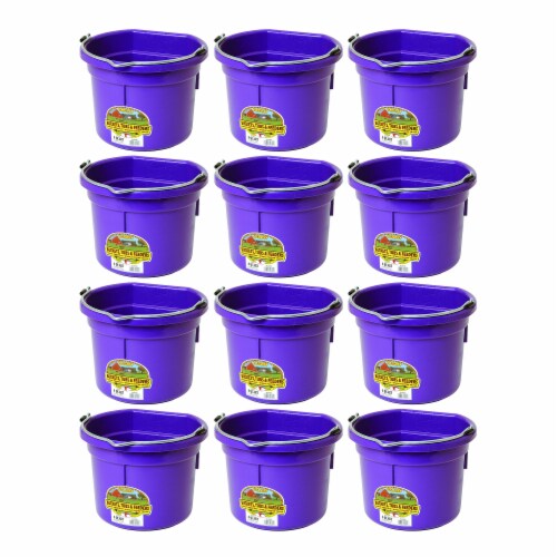 Purple sales plastic bucket