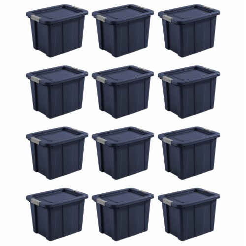 Sterilite 18 Gal Latching Tuff1 Stackable Storage Tote w Latching