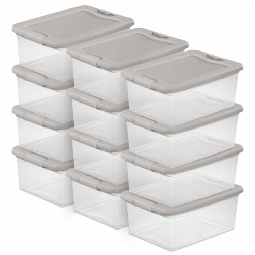 One Piece Plastic Box Clear Storage Containers Storage Box With