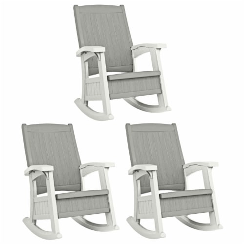 3 seat rocking 2025 chair