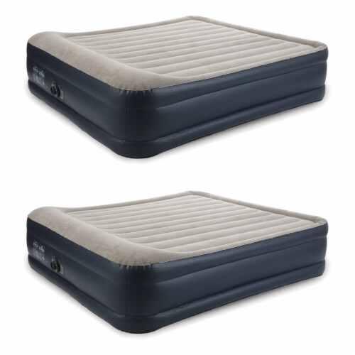 Intex deluxe airbed with built in pump sale