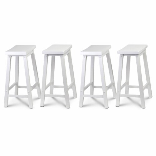 White saddle counter stools hotsell