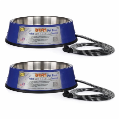 Farm innovators heated pet bowl hot sale