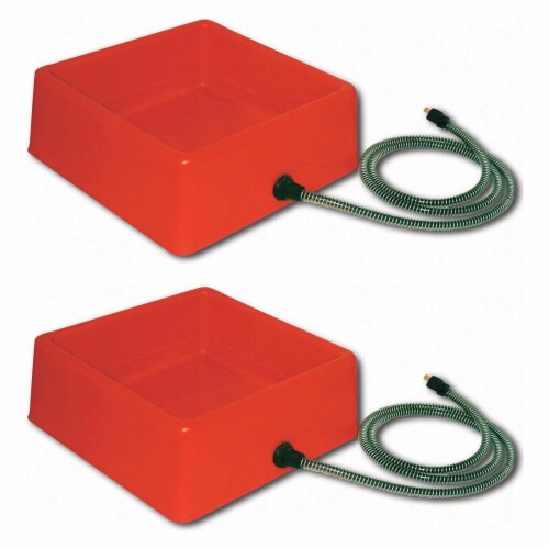 Heated pet water online bowl