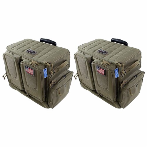 GPS Tactical Rolling Range Case Bag with 10 Handguns for Shooting Gear 2 Pack 2 Piece Fred Meyer