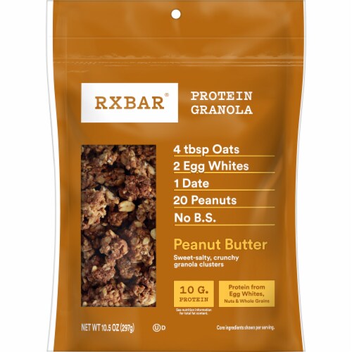 RXBAR® Peanut Butter Protein Granola Perspective: front