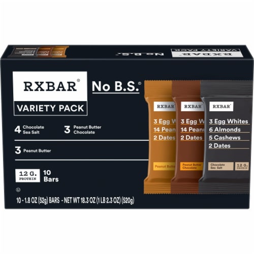 RXBAR Protein Bars Variety Pack Perspective: front