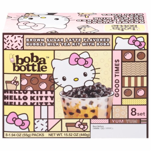 A-Sha Brown Sugar Latte Bubble Milk Tea Kit Perspective: front