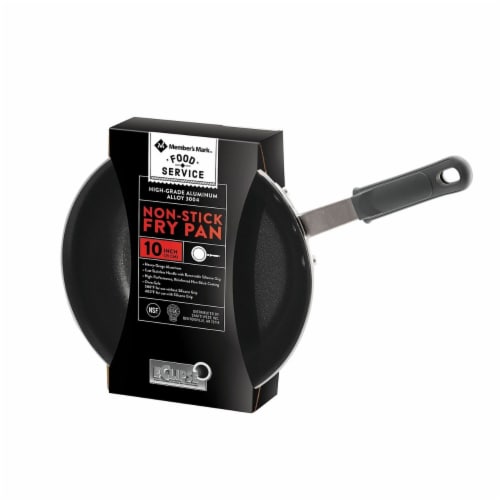 Member's Mark 10 Nonstick Restaurant Fry Pan Perspective: front