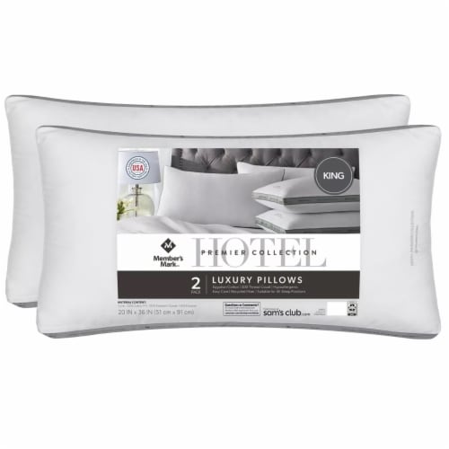 Beckham Hotel Collection Gel Pillow (2-Pack) - Luxury Plush Queen