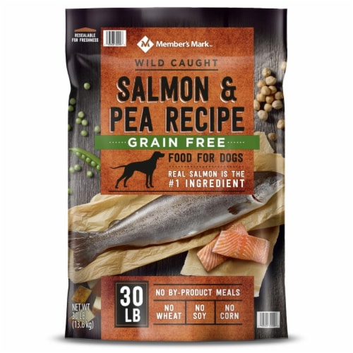 Member s Mark Grain Free Adult Dry Dog Food Salmon Pea Recipe 30 Pounds 1 unit Harris Teeter