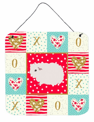 Carolines Treasures  CK5430DS66 Merino Guinea Pig Love Wall or Door Hanging Prin Perspective: front