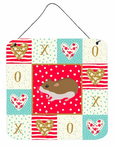 Carolines Treasures  CK5438DS66 Chinese Hamster Love Wall or Door Hanging Prints Perspective: front
