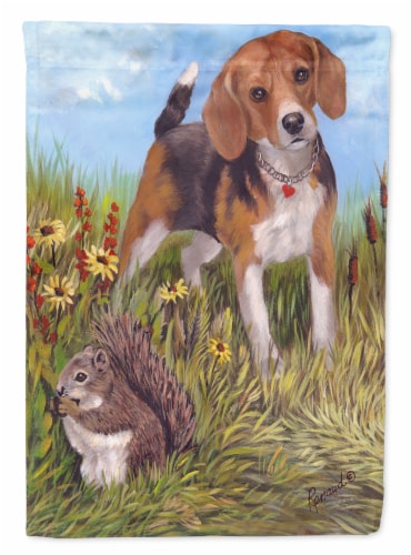 Carolines Treasures Ppp3016chf Beagle Hunter Hunted Flag Canvas House Size House Size Qfc