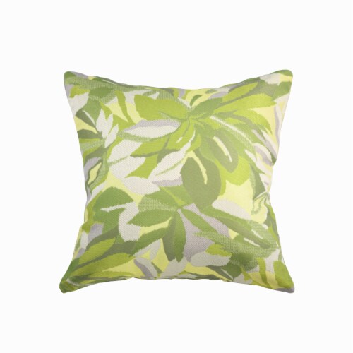 Astella Pacifica Accent Throw Pillow - Dewey Green Perspective: front