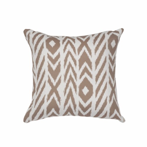 Pacifica Fire Island Hemp Accent Throw Pillow by Astella Perspective: front