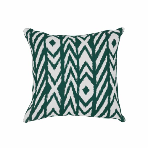 Astella Pacifica Accent Throw Pillow - Fire Island Jade Perspective: front