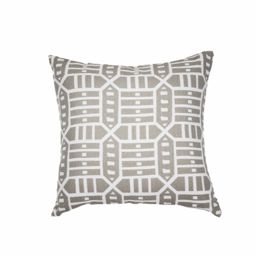 Pacifica Roland Hemp Accent Throw Pillow by Astella Perspective: front
