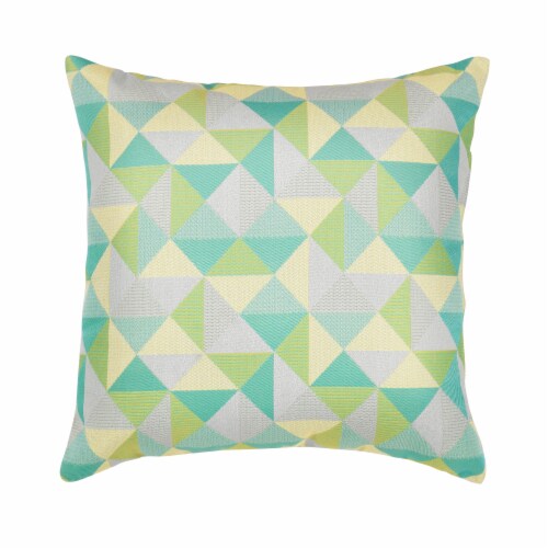 Astella Pacifica Ruskin Lounge Throw Pillow - Lagoon Perspective: front