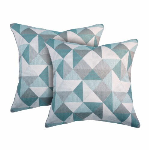 Astella Pacifica Ruskin Accent Throw Pillow - 2 Pack - Lakeside Perspective: front