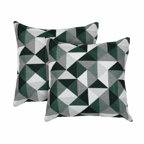 Pacifica Ruskin Amazon Accent Throw Pillow by Astella Perspective: front