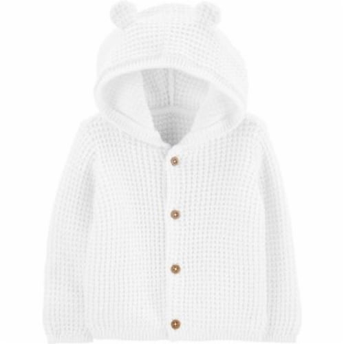 carter's® Size 6M Hooded Cardigan in Ivory Perspective: front