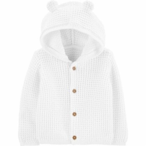 carter's® Size 6M Hooded Cardigan in Ivory Perspective: front