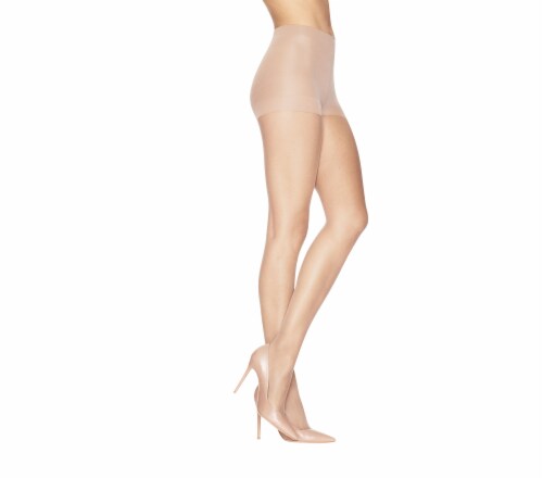 Leggs Silken Mist Silky Sheer Cool Comfort Pantyhose Nude 2 pk