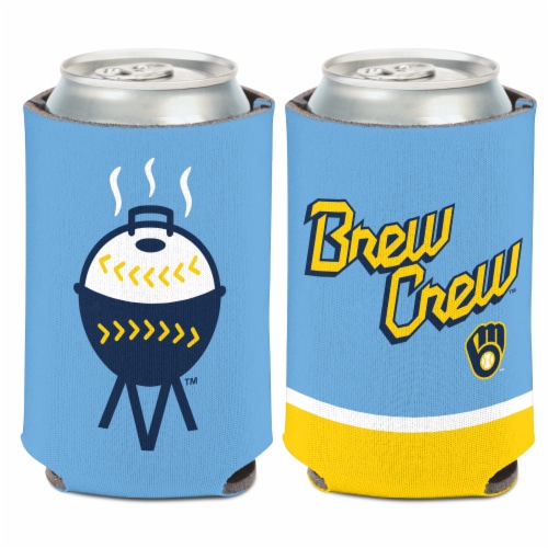 Milwaukee Brewers® Can Cooler Perspective: front