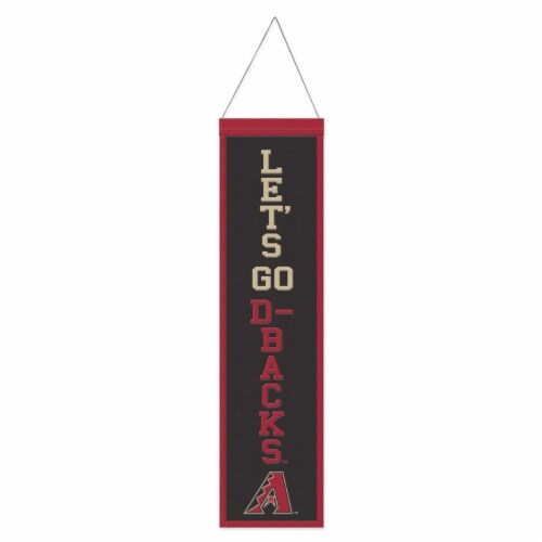 Wraft Fanatics 9416647610 8 x 32 in. MLB Arizona Diamondbacks Wool