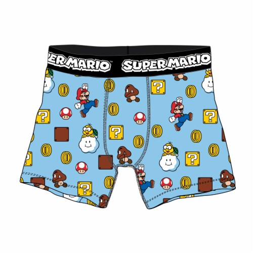 Super Mario Mario Jump Allover Boxer Brief Perspective: front