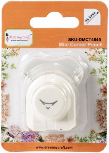 Dress My Craft Mini Paper Punch-Mini Corner Perspective: front
