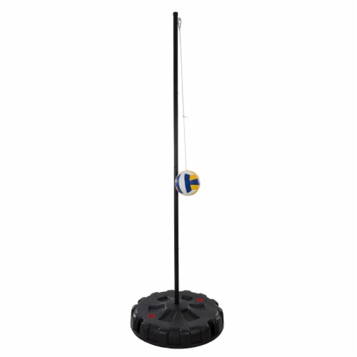 Hey! Play! Portable Tetherball Ball And Rope Set Heavy Base Complete