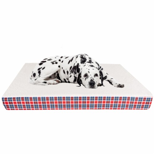 Petmaker Orthopedic Dog Bed With Memory Foam And Sherpa Top Removable Machine Washable Cov X Large Smith s Food and Drug