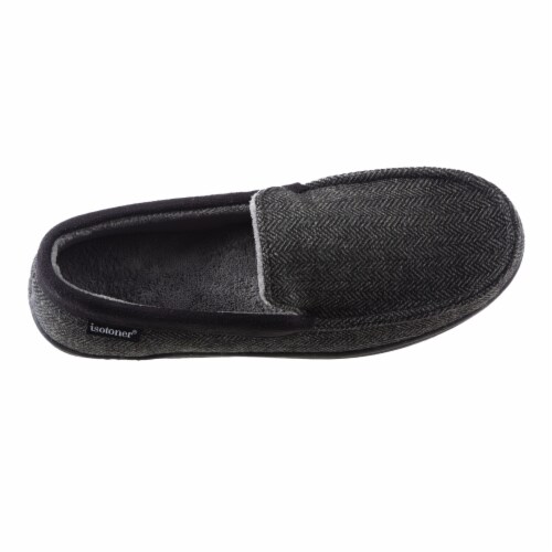 totes isotoner mens moccasin slippers