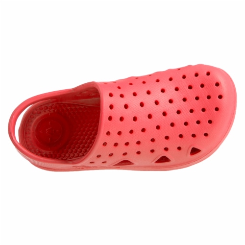 Totes Kid's Splash & Play Clog Shoes - Salmon Perspective: front